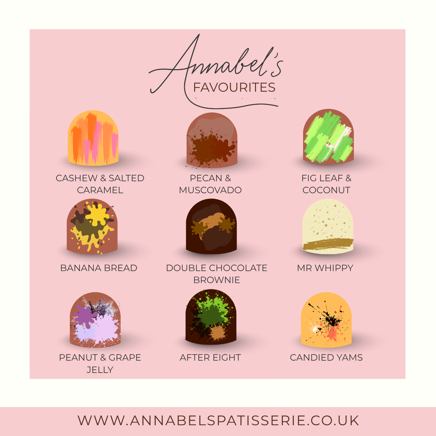 Annabel's Core Flavour Range