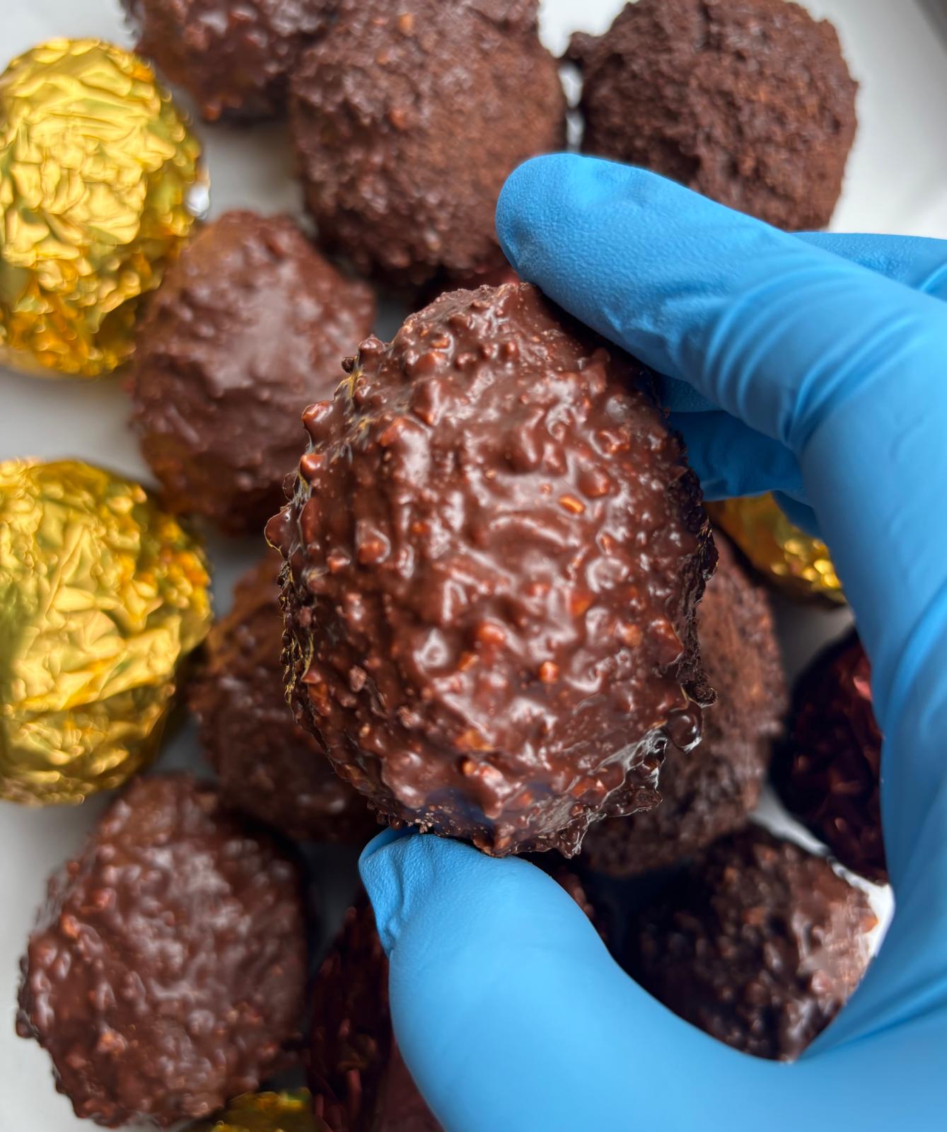 Hazelnut Brownie Scotch Eggly (Gluten Free)
